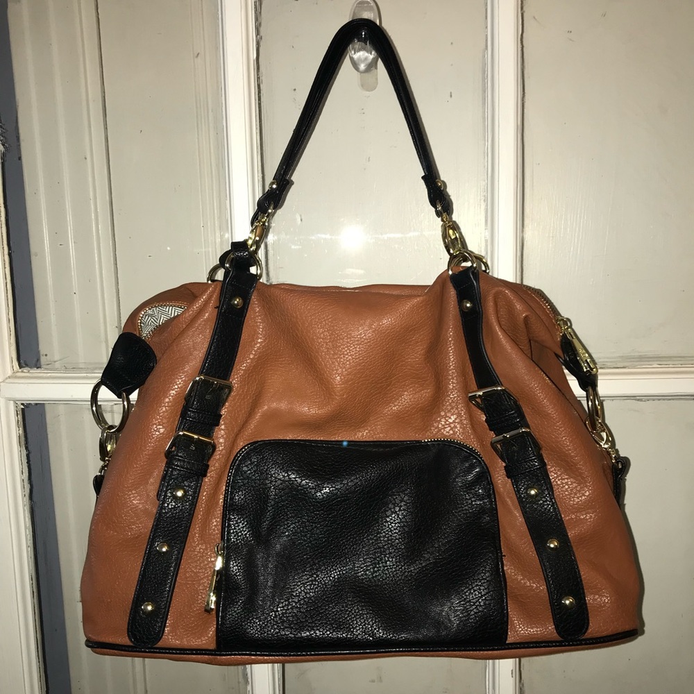 Brown&Black Steve Madden purse/all offers welcome